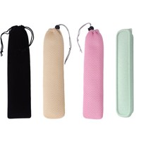1 para koreańskie pałeczki zestaw łyżek wielokrotnego użytku Sushi ze stali nierdzewnej długa rączka antypoślizgowe pałeczki do jedzenia łyżka do żywności zestaw skrzynka z narzędziami i torbą 6